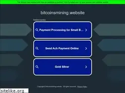 Sites similar to bitcoinsmining.website