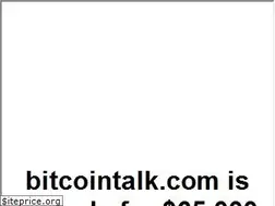 Sites similar to bitcointalk.com