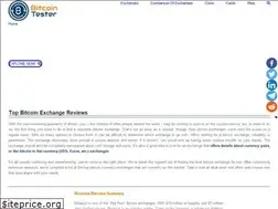 Sites similar to bitcointester.com