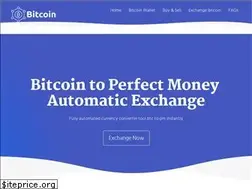 Sites similar to bitcointoperfectmoney.com