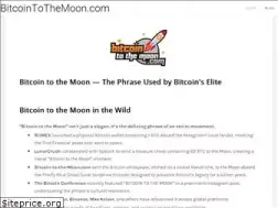 Sites similar to bitcointothemoon.com