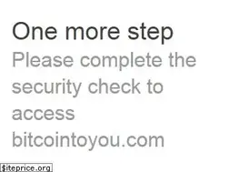 Sites similar to bitcointoyou.com