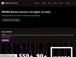 Sites similar to bitcoinwords.github.io