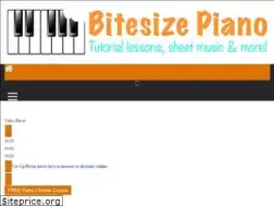 Sites similar to bitesizepiano.co.uk