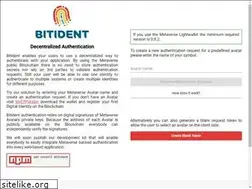Sites similar to bitident.com