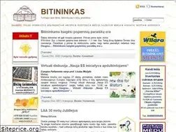 Sites similar to bitininkas.lt