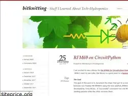 Sites similar to bitknitting.wordpress.com