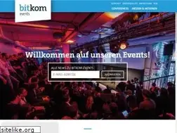 Sites similar to bitkom-live.de