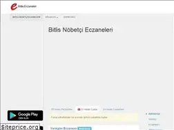 Sites similar to bitlis.eczaneleri.org