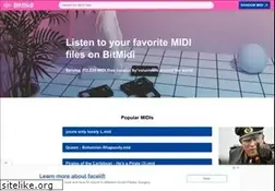 Sites similar to bitmidi.com