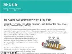 Sites similar to bitsandbobsblog.com