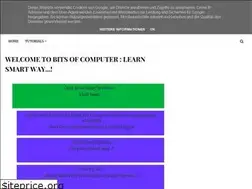 Sites similar to bitsofcomputer.blogspot.com