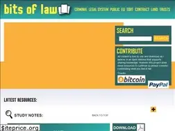 Sites similar to bitsoflaw.org