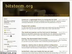 Sites similar to bitstorm.org