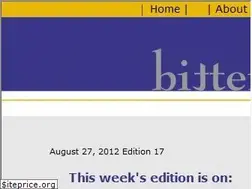 Sites similar to bitterlemons.org