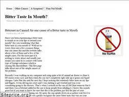 Sites similar to bittertasteinmouth.com