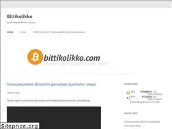 Sites similar to bittikolikko.com