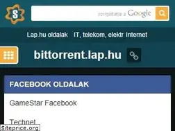 Sites similar to bittorrent.lap.hu