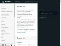 Sites similar to bittrex.github.io