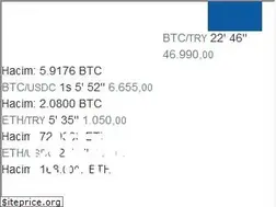 Sites similar to bitturk.com