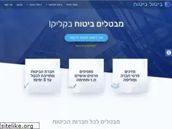 Sites similar to bitulbituach.co.il