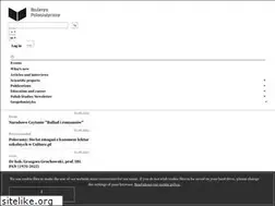 Sites similar to biuletynpolonistyczny.pl