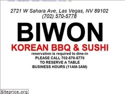 Sites similar to biwonlv.com