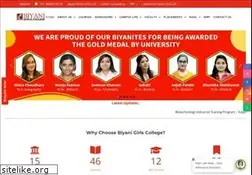 Sites similar to biyanicolleges.org