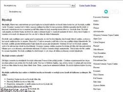 Sites similar to biyolojidersi.org
