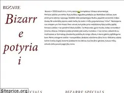 Sites similar to bizarre.lt