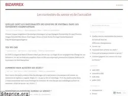 Sites similar to bizarrex.wordpress.com