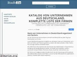 Sites similar to bizdb.de