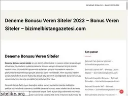 Sites similar to bizimelbistangazetesi.com