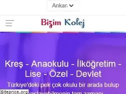 Sites similar to bizimkolej.com
