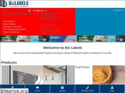 Sites similar to bizlabels.com.au