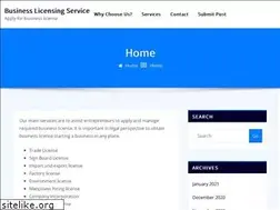 Sites similar to bizlicense.info