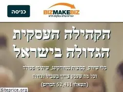 Sites similar to bizmakebiz.co.il