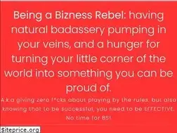 Sites similar to biznessrebels.com