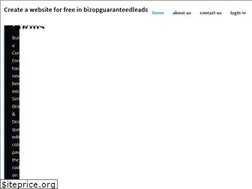 Sites similar to bizopguaranteedleads.com