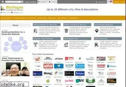 Sites similar to bizpages.org