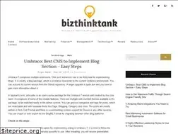 Sites similar to bizthinktank.com.au