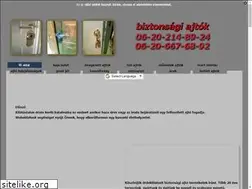 Sites similar to biztonsagiajto.eu