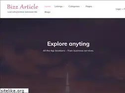 Sites similar to bizzarticle.com