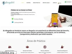Sites similar to bjabogadoshonduras.com