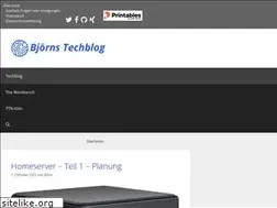 Sites similar to bjoerns-techblog.de