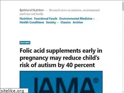 Sites similar to bjorklundnutrition.net