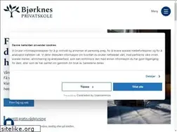 Sites similar to bjorknesprivatskole.no