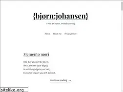 Sites similar to bjornjohansen.no