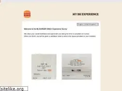 Sites similar to bk-feedback-uk.com