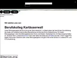 Sites similar to bk-kartaeuserwall.de